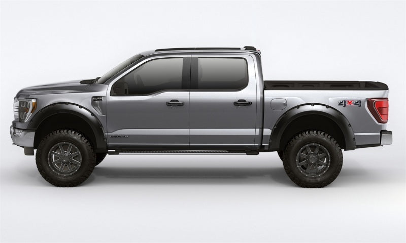 Bushwacker 09-14 Ford F-150 Forge Style Flares 4pc - Black Bushwacker