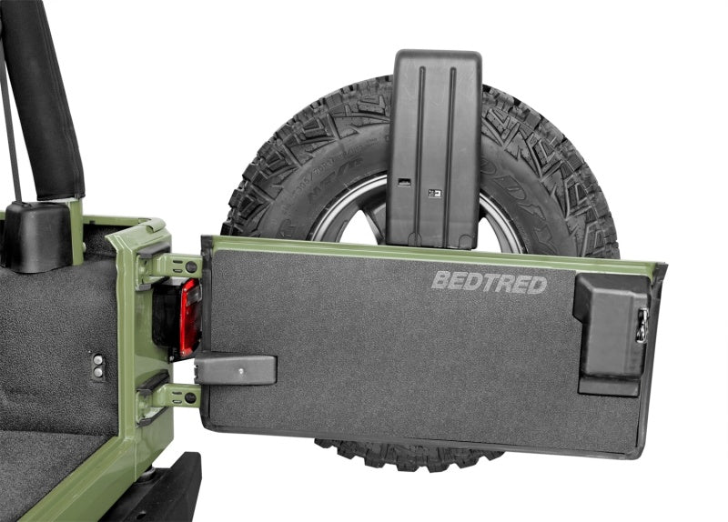 BedRug 97-06 Jeep TJ Rear 4pc BedTred Cargo Kit (Incl Tailgate) BedRug
