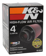 Load image into Gallery viewer, K&amp;N Universal Air Filter (4in. Flange / 6in. Base OD / 4-5/8in. Top OD / 6in. Height) K&amp;N Engineering