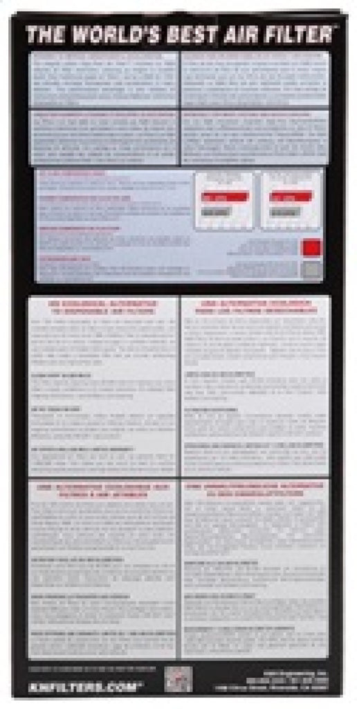 K&N 07-13 KTM 990 Replacement Panel Air Filter K&N Engineering