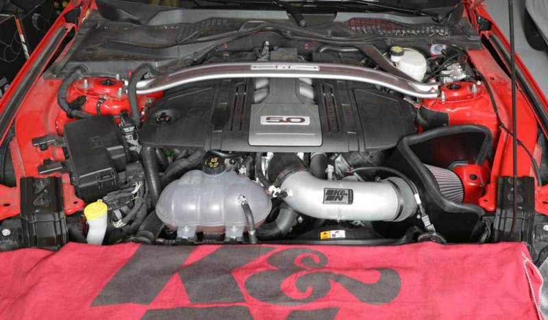 K&N 2018 Ford Mustang GT V8 5.0L F/I Typhoon Air Intake K&N Engineering