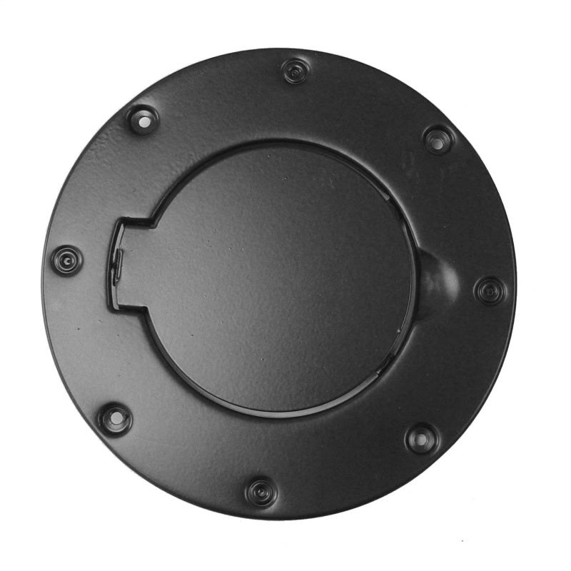 Rugged Ridge 97-06 Jeep Wrangler TJ Black Non-Locking Gas Cap Door Rugged Ridge