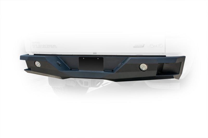 DV8 Offroad 07-13 Toyota Tundra Rear Bumper Winch Ready - Black Powdercoat DV8 Offroad