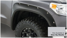 Load image into Gallery viewer, Bushwacker 16-18 Toyota Tundra Fleetside Pocket Style Flares 4pc 66.7/78.7/97.6in Bed - Silver Sky Bushwacker