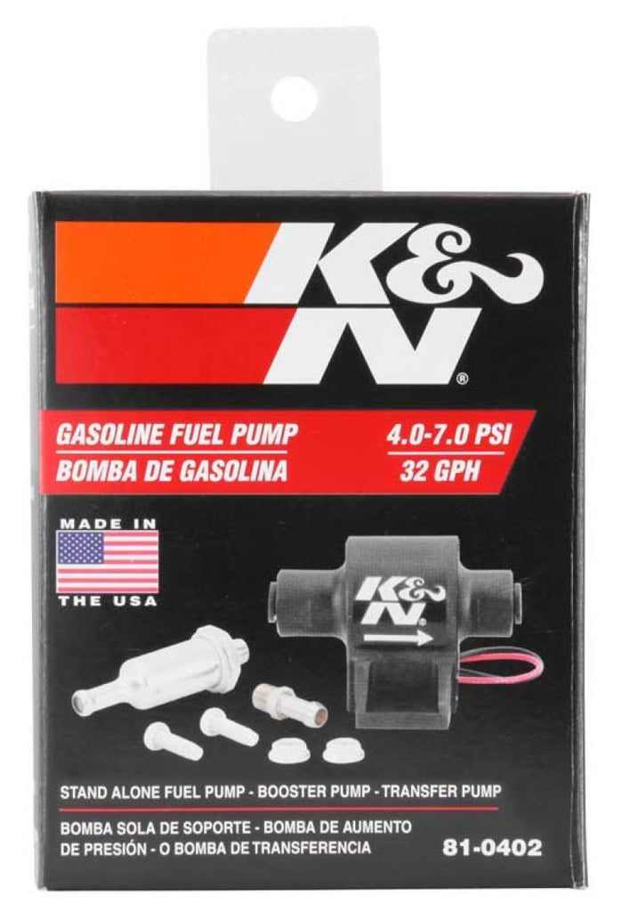 K&N Performance Electric Fuel Pump 4-7 PSI K&N Engineering