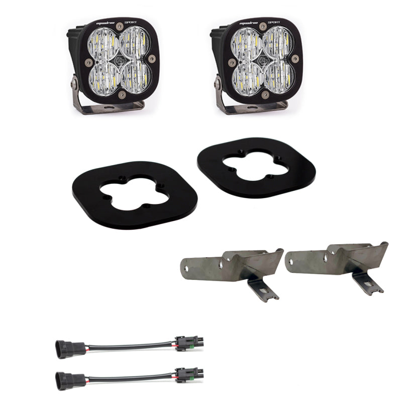 Baja Designs 11-16 Ford Super Duty Fog Squadron Pro Fog Pocket Kit Baja Designs