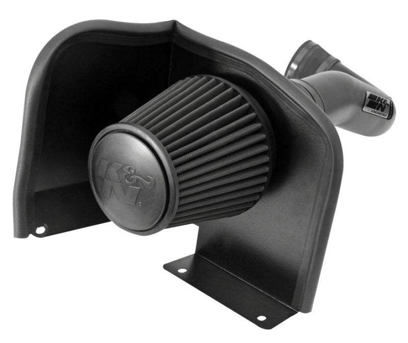 K&N 07-08 Chevy Silverado 1500 4.8L/5.3L V8 / 07-08 GMC Yukon 4.8L/5.3L V8 Black Perf Intake Kit K&N Engineering