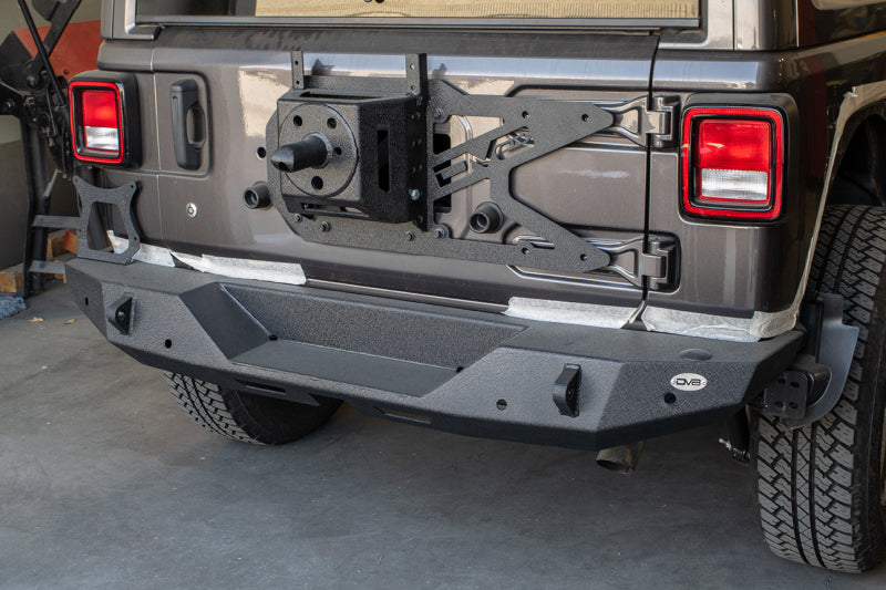 DV8 Offroad 2018+ Jeep Wrangler JL Tailgate Mounted Tire Carrier DV8 Offroad