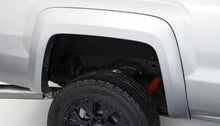 Load image into Gallery viewer, Bushwacker 15-18 GMC Sierra 2500 HD Extend-A-Fender Style Flares 4pc 78.8/97.6in Bed - Black Bushwacker
