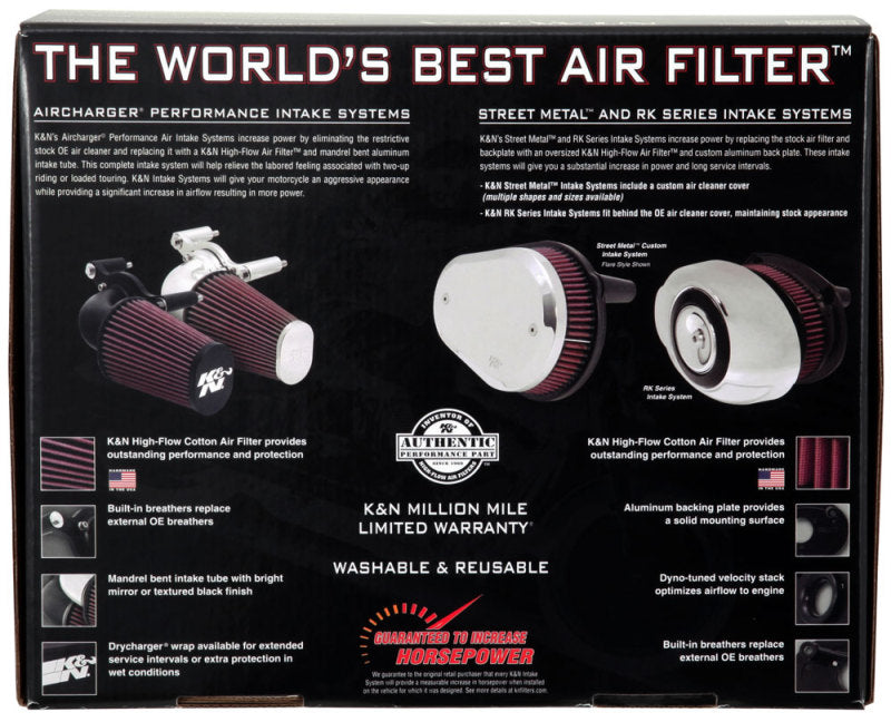 K&N Intake System 2014 Yamaha XVS950 Bolt 942 K&N Engineering