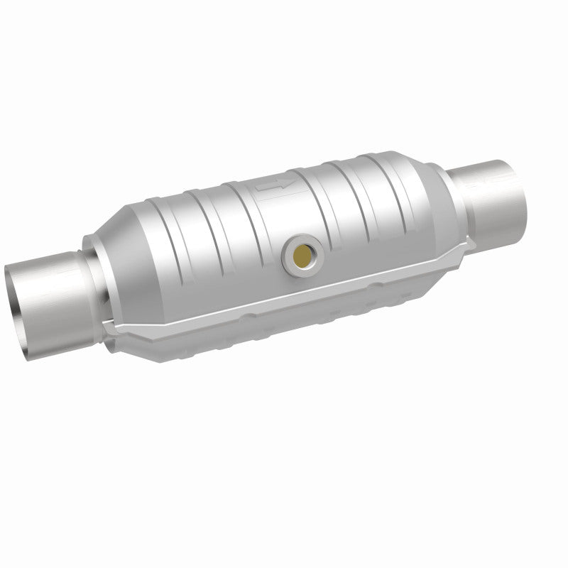 MagnaFlow Conv Univ 2.5in Inlet/Outlet Center/Center Round 11in Body L x 5.125in W x 15in Overall L Magnaflow