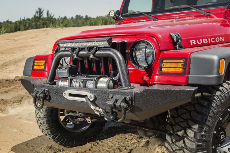 Rugged Ridge 97-06 Jeep Wrangler TJ Black Aluminum Hood Catches Rugged Ridge