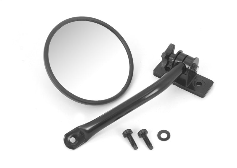 Rugged Ridge 97-18 Jeep Wrangler TJ/JK Black Quick Release Mirror Kit Rugged Ridge