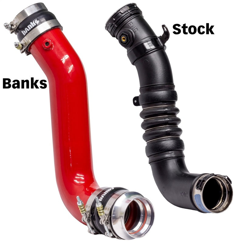 Banks Power 17-19 Chevy/GMC 2500HD/3500HD Diesel 6.6L Boost Tube Upgrade Kit - Red Banks Power