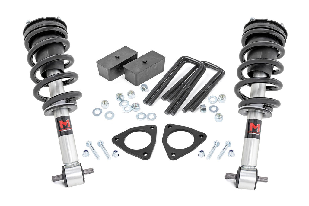 2.5 Inch Lift Kit | Alu/Cast Steel | M1 Strut | Chevy/GMC 1500 (07-16) Rough Country