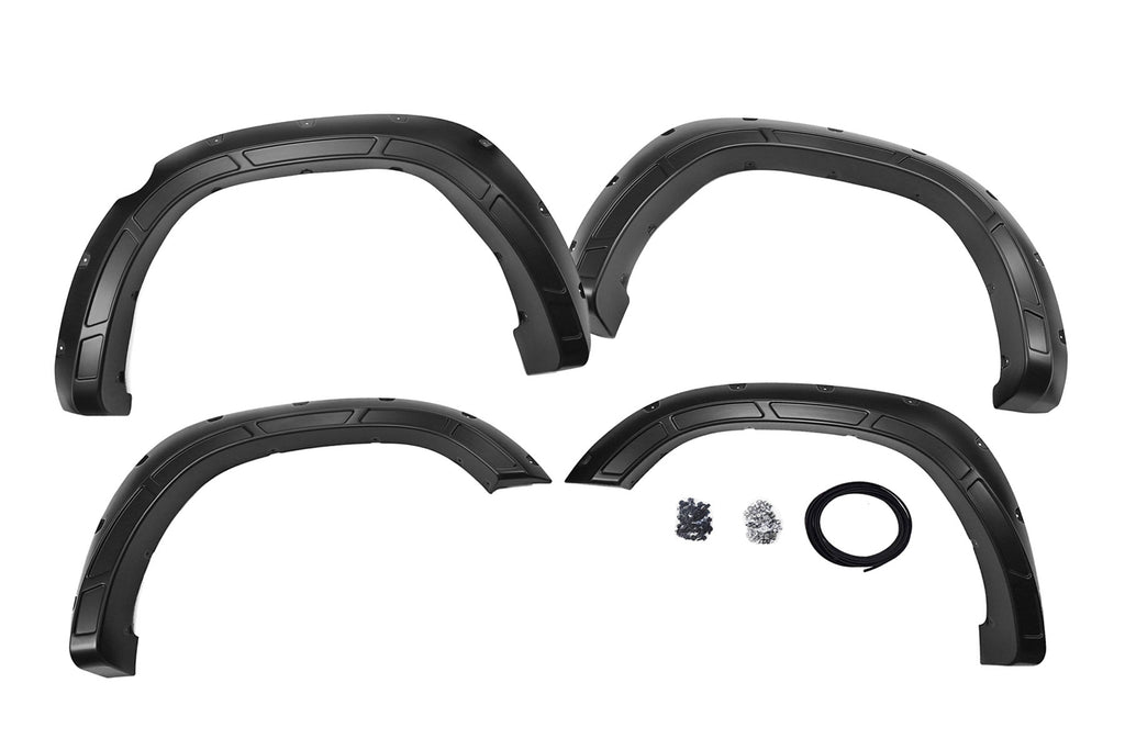 Defender Pocket Fender Flares  | Gloss Black | Ram 1500 (19-23) Rough Country