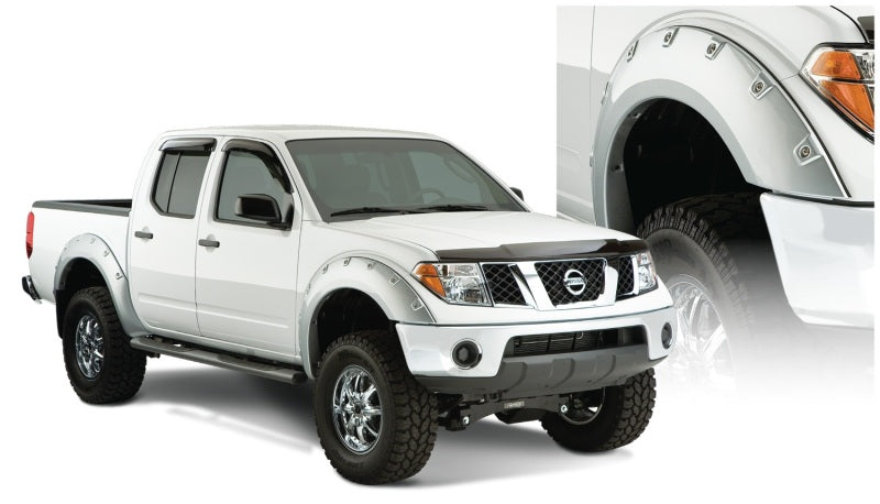 Bushwacker 06-14 Nissan Frontier Styleside Boss Pocket Style Flares 4pc 73.3in Bed - Black Bushwacker