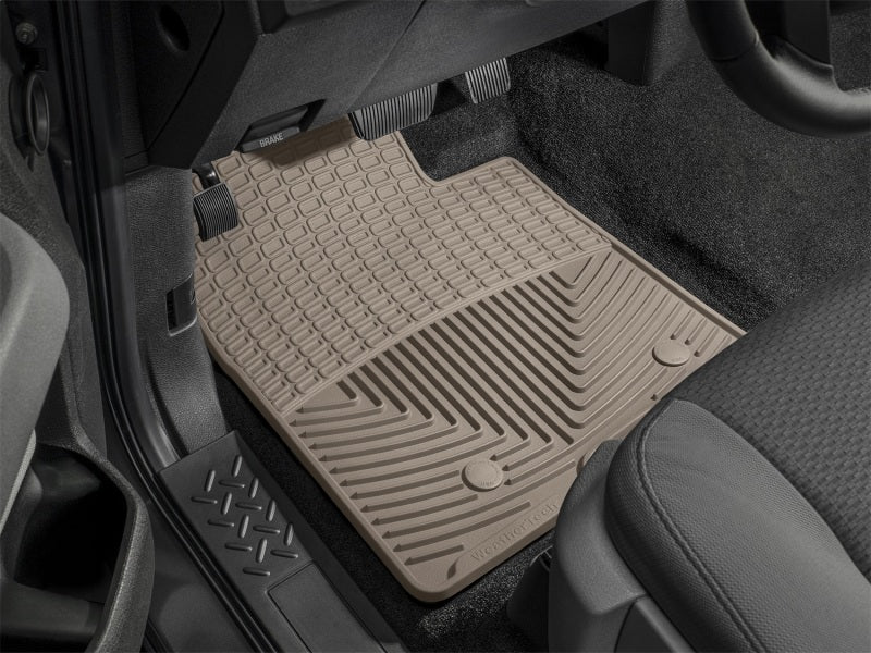WeatherTech 98 Chevrolet Tracker Front Rubber Mats - Tan WeatherTech