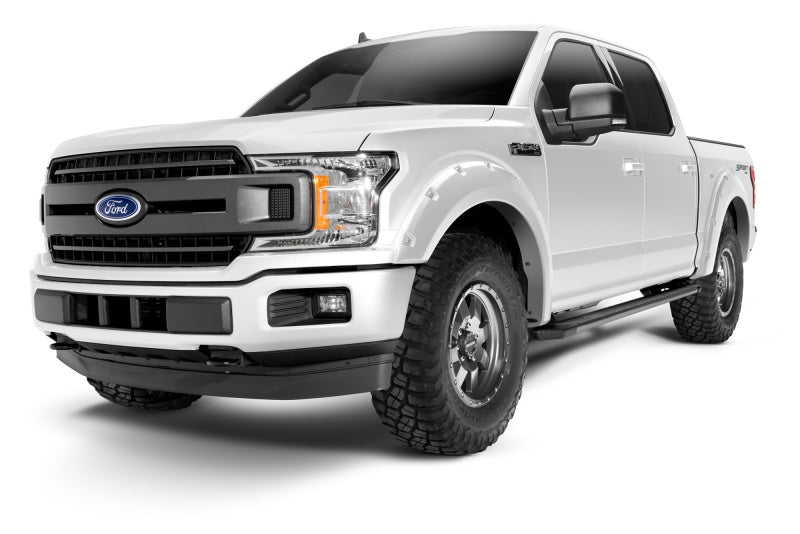 Bushwacker 18-19 Ford F-150 Pocket Style Flares 4 pc - Oxford White Bushwacker