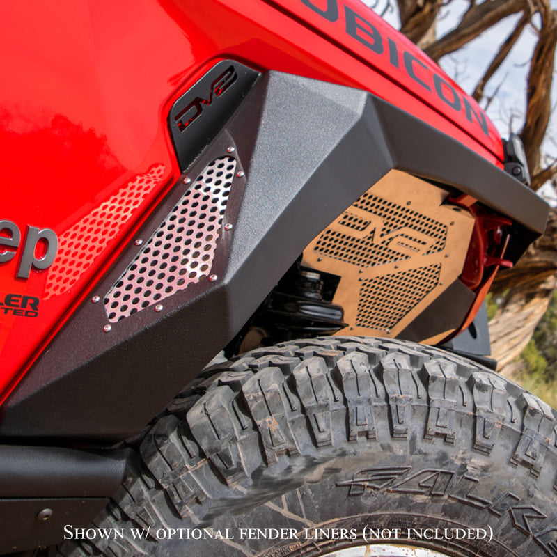 DV8 Offroad 2019+ Jeep Gladiator Armor Fenders DV8 Offroad