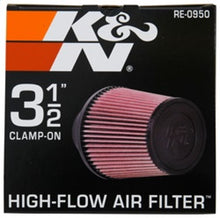 Load image into Gallery viewer, K&amp;N Universal Rubber Filter 3 1/2inch ID FLG / 6inch Base / 4-5/8inch Top / 6inch Height K&amp;N Engineering