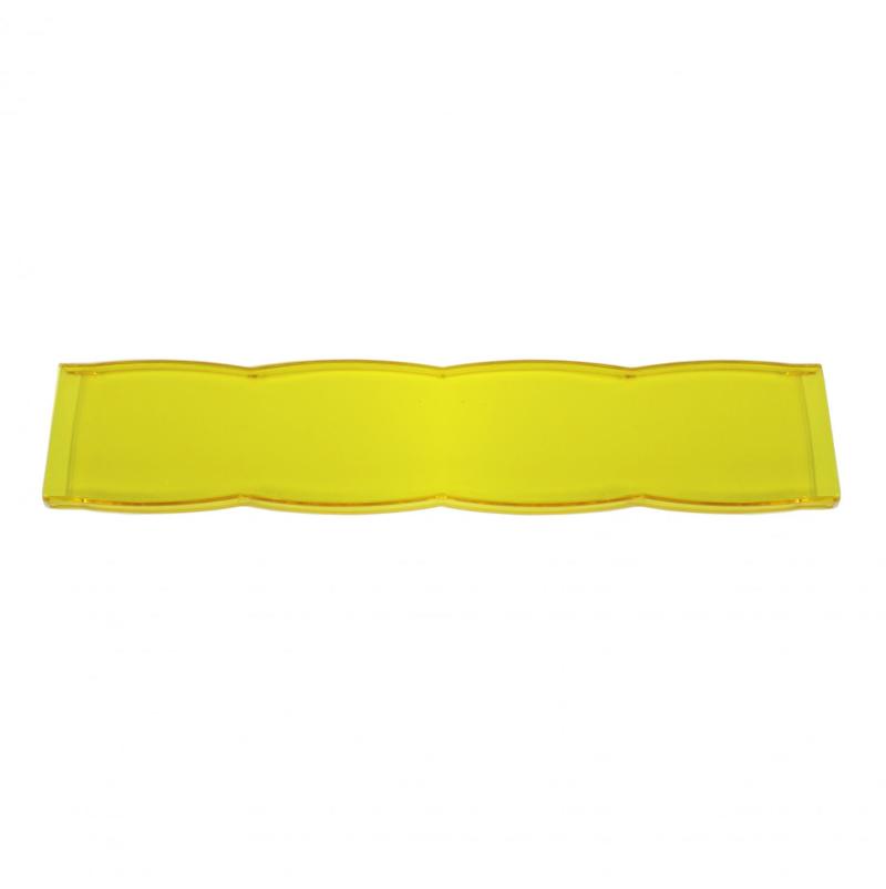 Baja Designs 10in Rock Guard Light Bar Cover - Amber Baja Designs