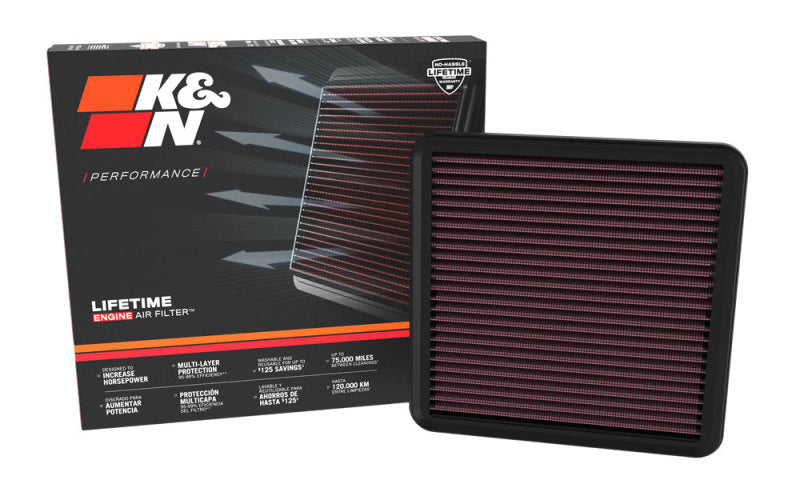 K&N 22-23 Hyundai Elantra N 2.0L L4 Replacement Air Filter K&N Engineering