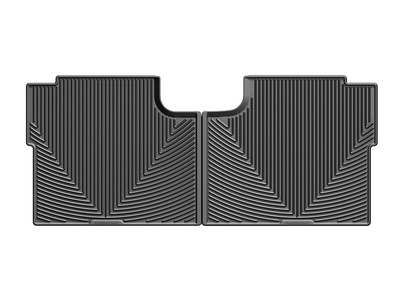 WeatherTech 2015+ Ford F-150 SuperCrew Rear Rubber Mats - Black WeatherTech
