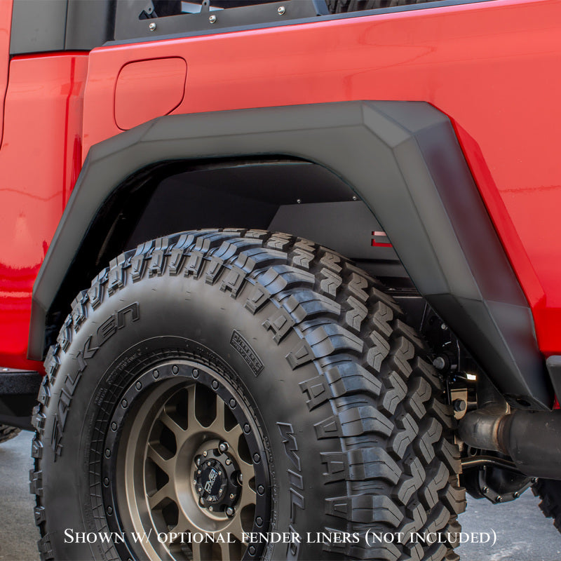 DV8 Offroad 2019+ Jeep Gladiator Armor Fenders DV8 Offroad