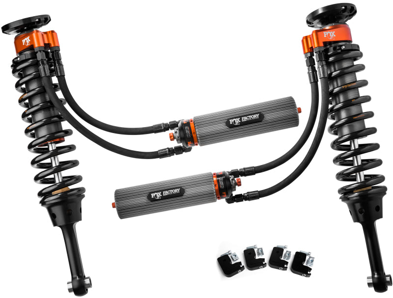 Fox Ford Raptor 3.0 Factory Series 7.9in Int. Bypass Remote Res. Front Coilover Set DSC Adj. - Blk FOX