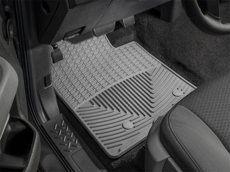 WeatherTech 04 Volkswagen R32 Front Rubber Mats - Grey WeatherTech