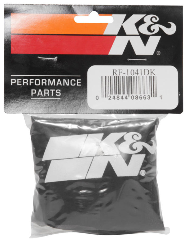 K&N Black Drycharger Round Tapered Custom Air Filter Wrap K&N Engineering