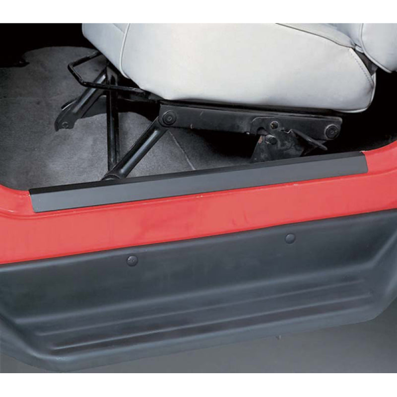 Rugged Ridge 04-06 Jeep Wrangler LJ Black Door Entry Guard Set Rugged Ridge