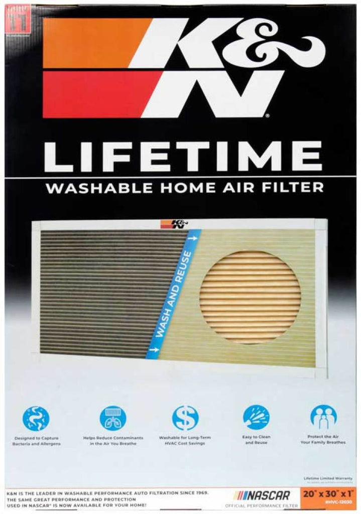 K&N HVAC Filter - 20 x 30 x 1 K&N Engineering