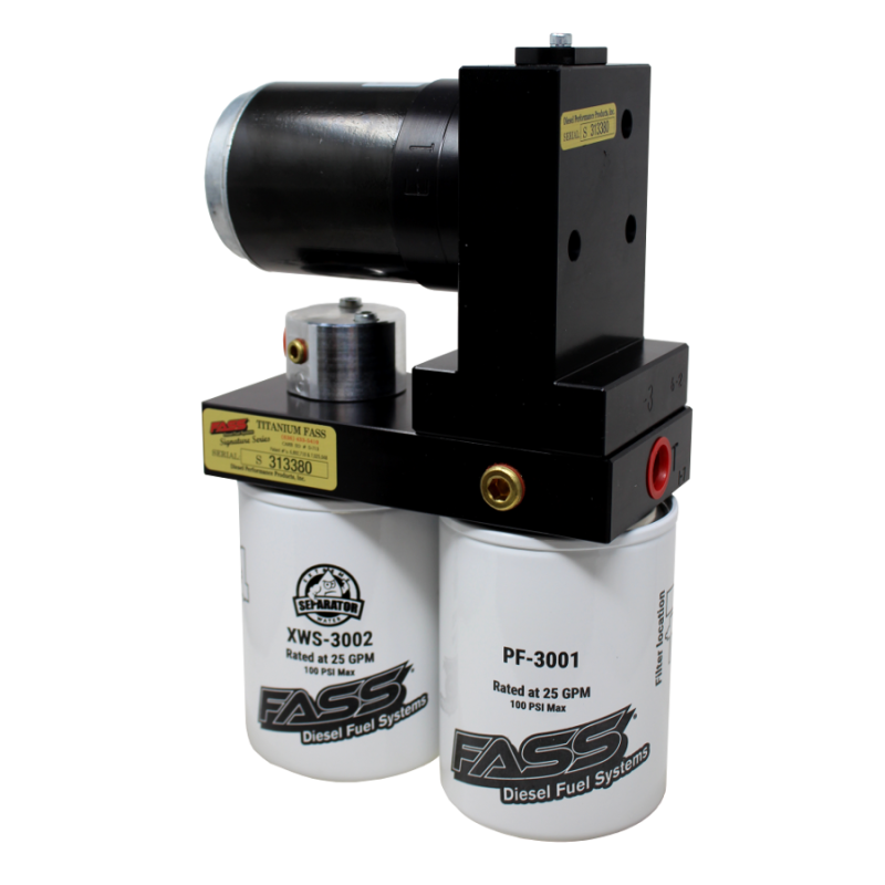 FASS Universal 100gph/16-18psi Titanium Signature Series Fuel Air Separation System TS 100G FASS Fuel Systems