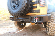 Load image into Gallery viewer, Rugged Ridge Spartacus Rear Bumper Black 07-18 Jeep Wrangler Rugged Ridge