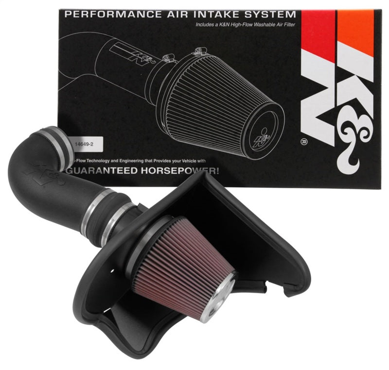 K&N 2016 Chevy Camaro SS V8-6.2L Aircharger Performance Intake K&N Engineering