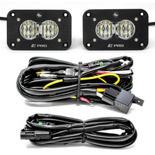 Load image into Gallery viewer, Baja Designs S2 Pro Wide Cornering Pair Flush Mount LED Light Pod Kit Baja Designs