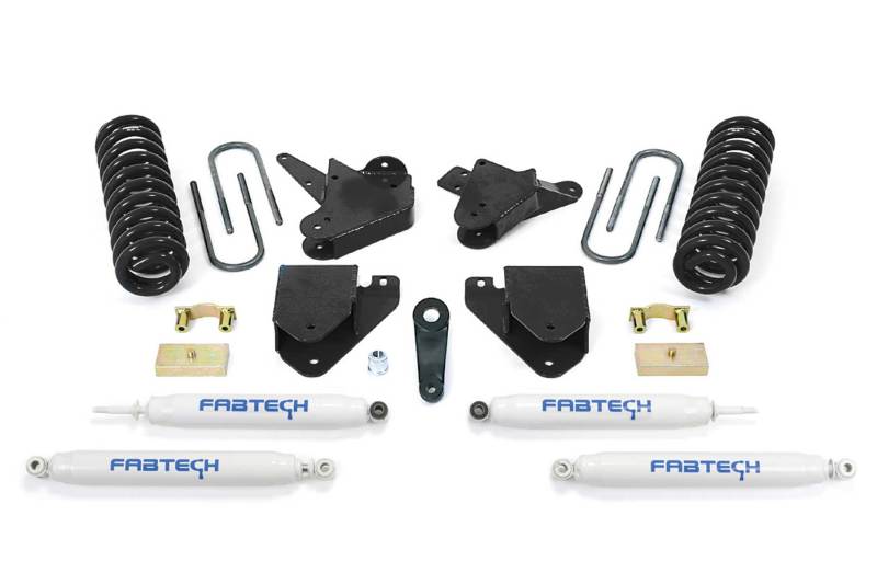 Fabtech 08-10 Ford F250 2WD V10 & Diesel 6in Basic Sys w/Perf Shks Fabtech