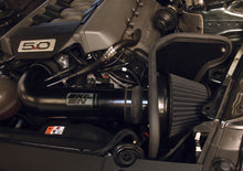Load image into Gallery viewer, K&amp;N 2015 Ford Mustang GT 5.0L V8 Black Performance Intake Kit K&amp;N Engineering