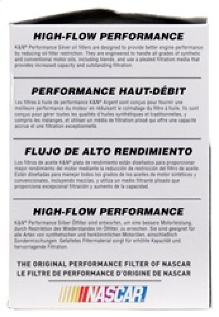 K&N Oil Filter for Ford/Audi/VW/Toyota/Mercury/Mazda/Nissan/Dodge/Lincoln/Volvo 3.656in OD K&N Engineering