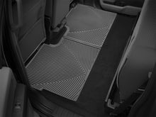 Load image into Gallery viewer, WeatherTech 2015+ Ford F-150 SuperCrew Rear Rubber Mats - Black WeatherTech