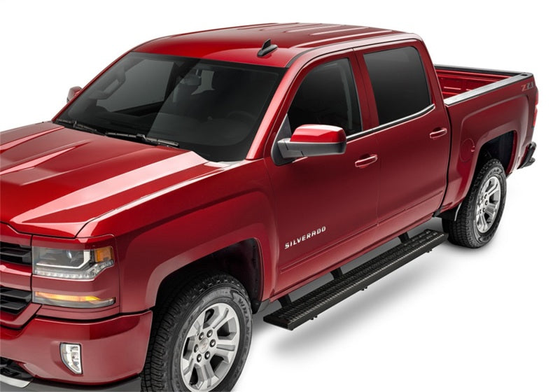 N-Fab Growler Fleet 2019 Chevy/GMC 1500 Crew Cab - Cab Length - Tex. Black - 7in N-Fab