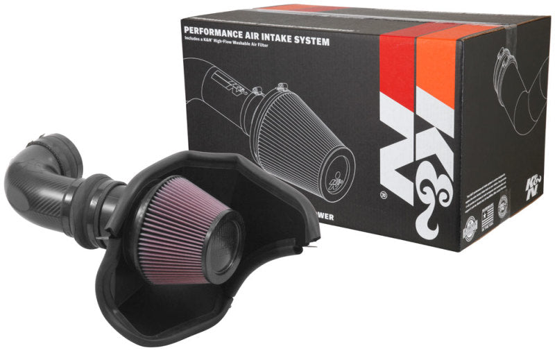 K&N 2016-2017 Cadillac CTS-V 6.2L V8 Aircharger Performance Intake K&N Engineering