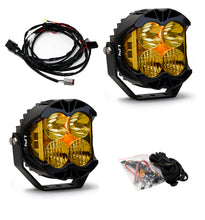 Load image into Gallery viewer, Baja Designs LP4 Pro Driving/Combo LED - Amber (Pair) Baja Designs