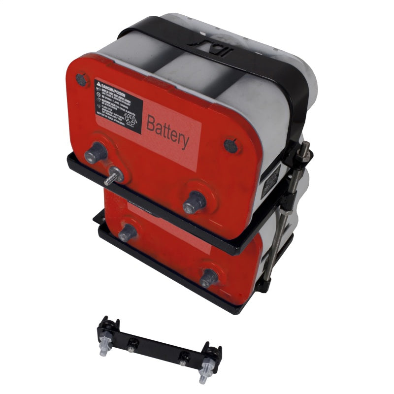 Rugged Ridge 97-06 Jeep Wrangler Dual Battery Tray Rugged Ridge