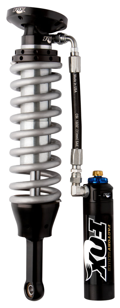 Fox 2007 Chevy 1500 4WD w/UCA 2.5 Factory Series 5.35in. Remote Res. Coilover w/DSC Adj. - Black FOX