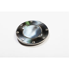Load image into Gallery viewer, Rugged Ridge 97-06 Jeep Wrangler TJ Stainless Steel Non-Locking Gas Cap Door Rugged Ridge