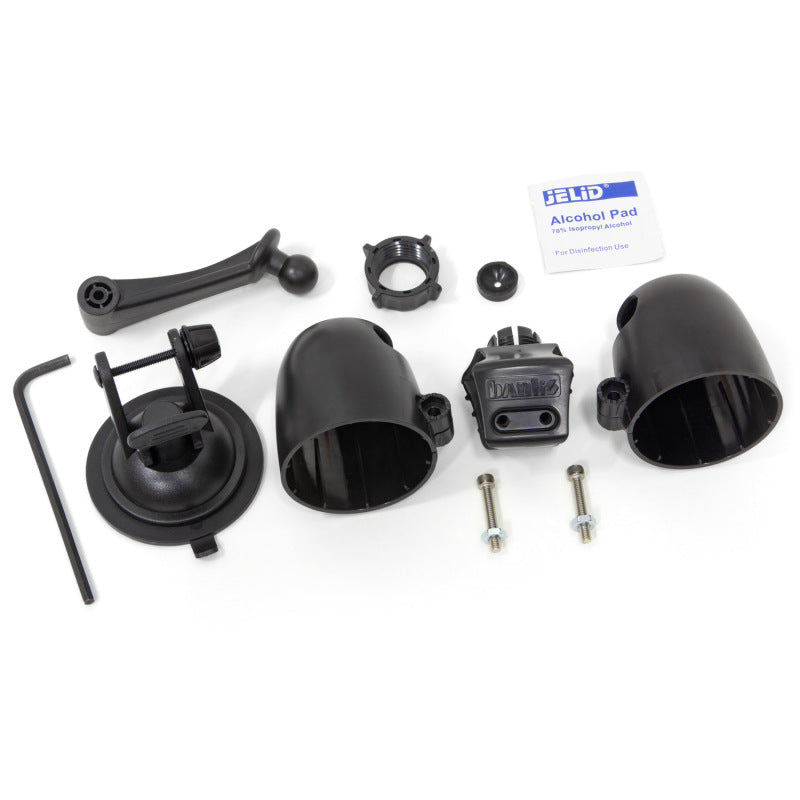 Banks Power Dual Gauge Pod Suction Mount For iDash 1.8 And 52mm Gauges Banks Power