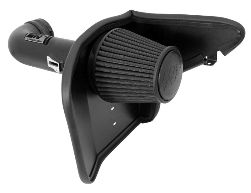 K&N 10-13 Chevy Camaro 6.2L V8 Black Performance Intake Kit K&N Engineering